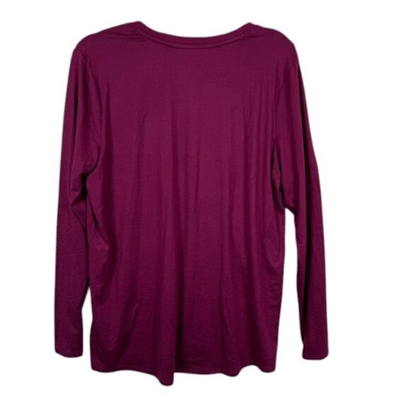 Skechers Active Long Sleeve Top Purple Go Run Lightweight Size Large - Picture 4 of 10